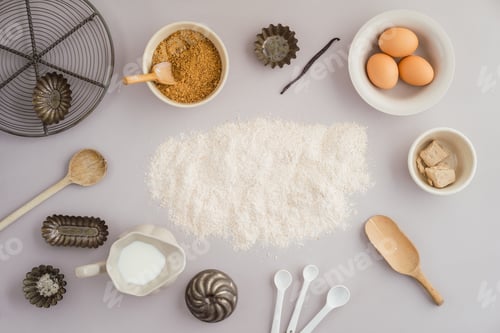 Preview: Basic baking ingredients