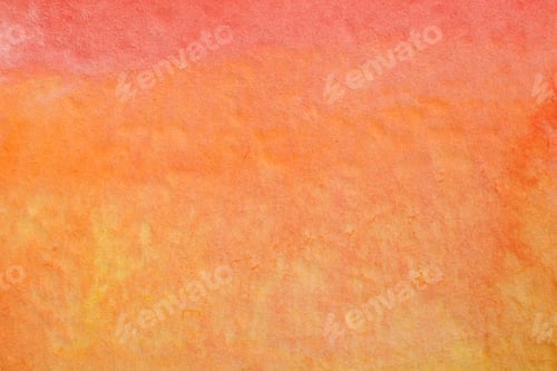 Preview: Abstract Watercolor Texture Background in Orange and Yellow