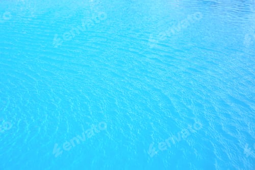 Preview: Swimming pool with clear water as background, closeup