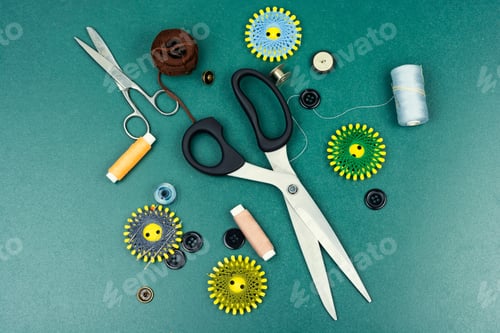 Preview: Sewing accessories, sewing supplies.