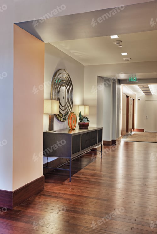 Preview: Large Hallway in Building