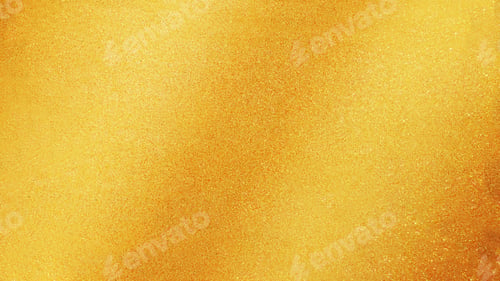 Preview: Gold wall texture background. Yellow shiny gold foil paint on wall sheet with gloss light reflection