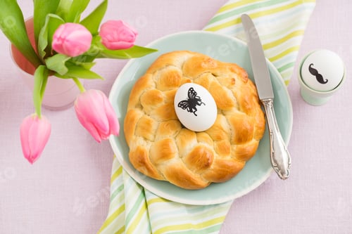 Preview: Easter breakfast table