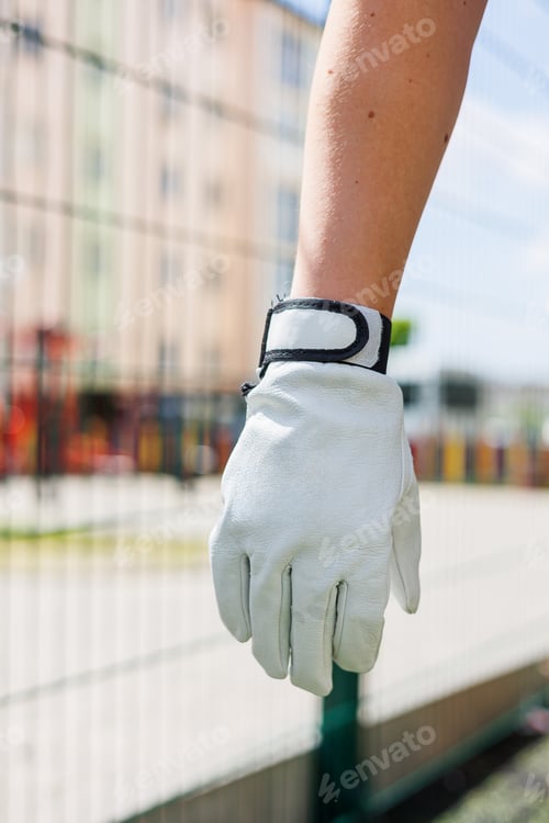 Preview: Construction gloves. Durable gloves for dirty work. Garden gloves. Rubberized construction gloves.