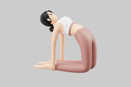 Preview: Woman in yoga pose