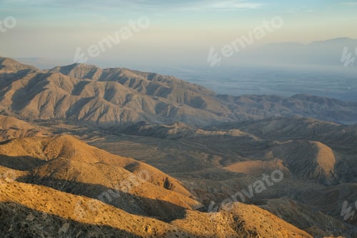 Mojave desert from Inspiration point