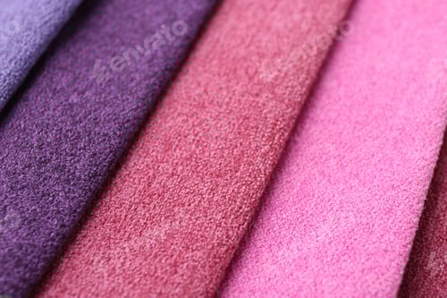 Preview: Abstract Close Up of Colorful Fabric Textures