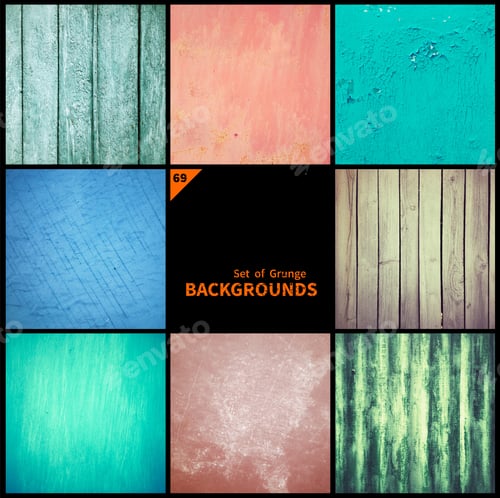 Preview: Collection Of Grunge Textures And Backgrounds Collected In One File