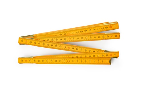Preview: Yellow construction tape isolated on white background
