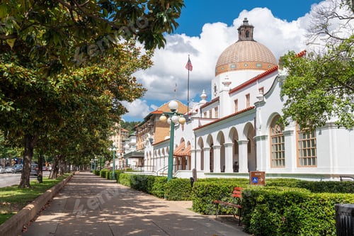 Preview: Hot Springs, Arkansas, USA Town Streets