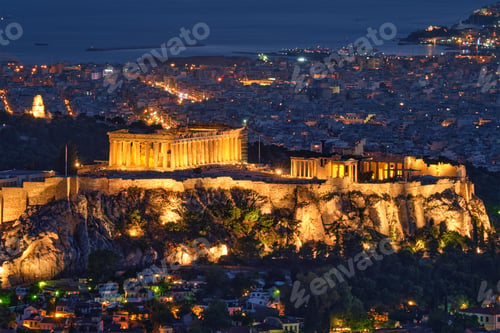 Preview: Iconic Parthenon Temple at the Acropolis of Athens, Greece