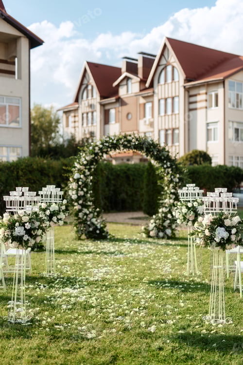 Preview: wedding ceremony area