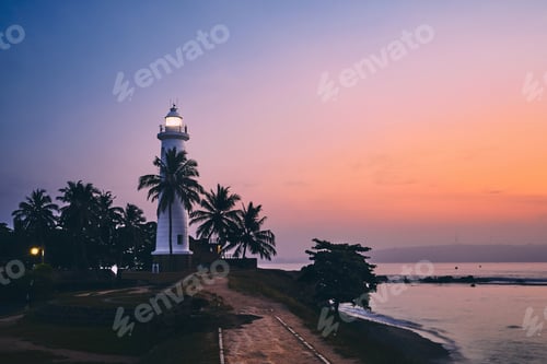 Preview: Lighthouse at sunrise