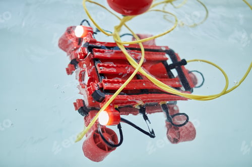 Preview: Aquatic Robot in Tank