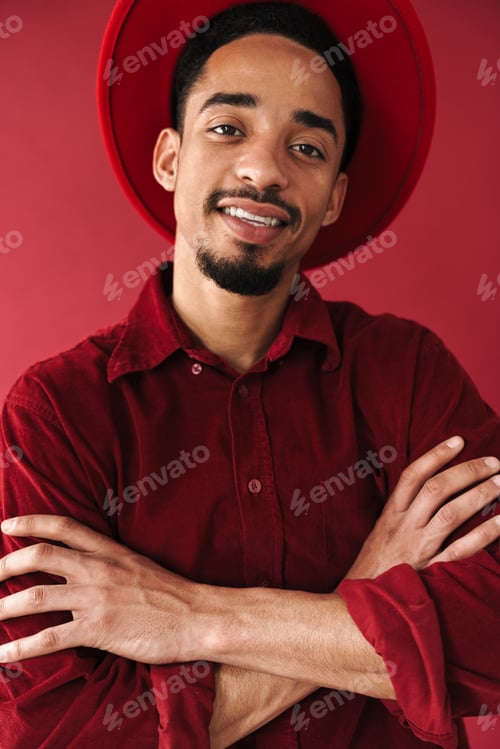 Preview: African optimistic positive young man