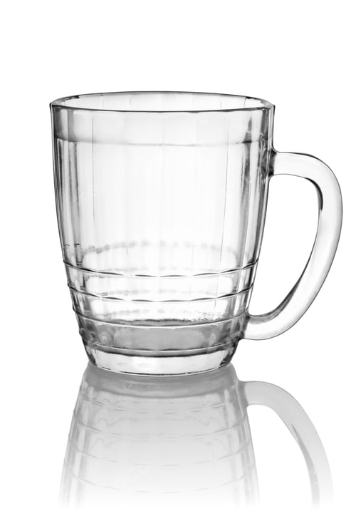 Preview: Empty big beer glass