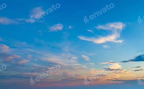 Vorschau: Hintergrund des Sonnenunterganges