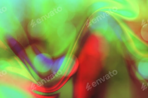 Preview: Abstract neon fluid blur natural background