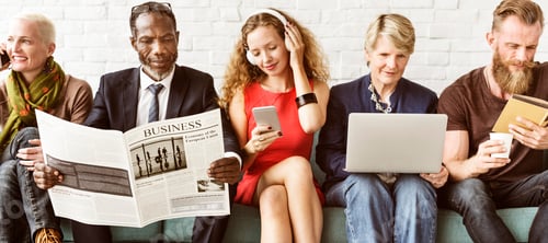 Preview: Diversity Group of People Lifestyle Communication Concept