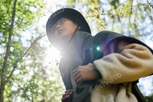 Preview: Tourist Hiking Low Angle