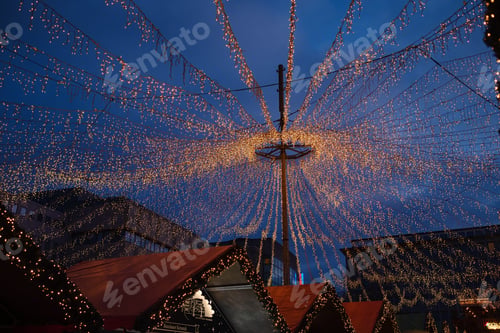Preview: Essen. GERMANY. 13 DECEMBER 2022. The Christmas market in Germany.