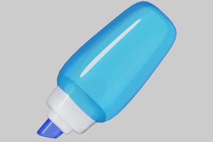 Preview: Bottle with a distinctive design