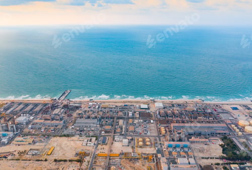Preview: Dubai Downtown skyline, United Arab Emirates or UAE. Urban city.
