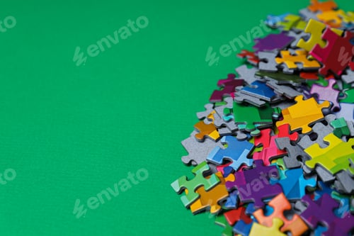 Preview: Puzzles, composition for different concepts and ideas