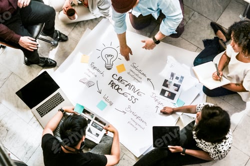 Preview: Startup business team brainstorming