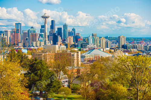 Preview: Seattle Washington Skyline