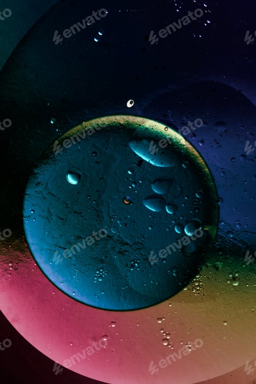 Preview: abstract colorful space theme background