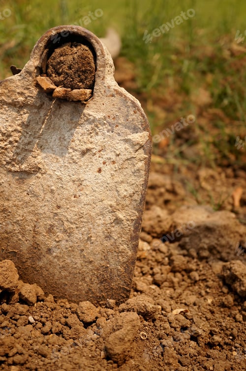 Preview: Shoveling With Spade For Soil Preparing