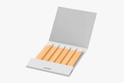 Preview: Blank Matchbook with Matches - Generic Type