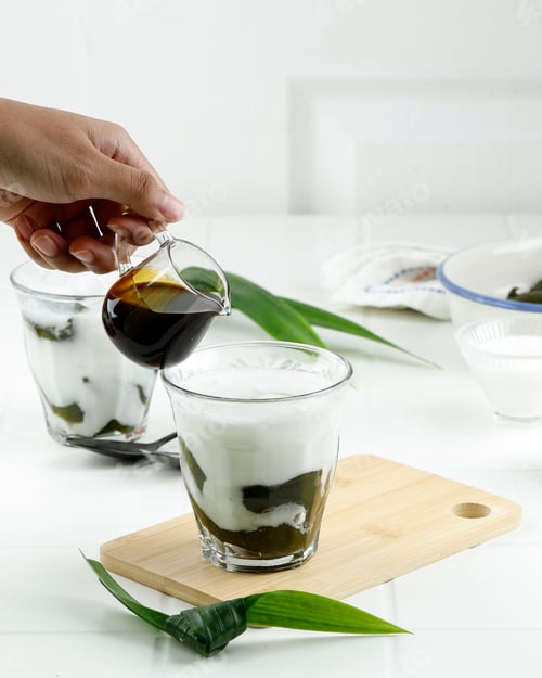 Preview: Green Grass Pudding or Cingcau Hijau