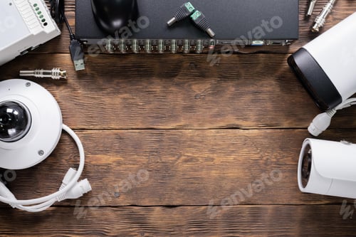 Preview: security camera, surveillance, installing cctv