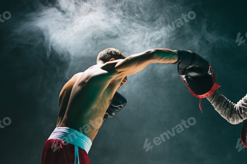 Preview: Afro American Male Boxer.