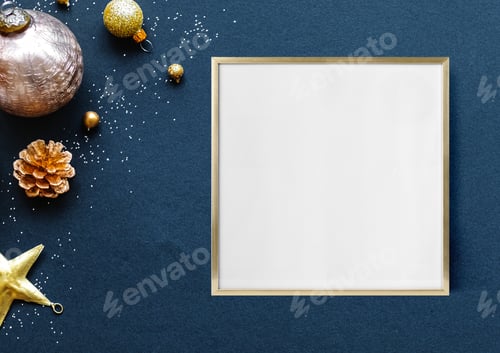 Preview: Christmas Frame Mockup
