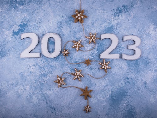 Preview: 2023 New Year and Christmas composition