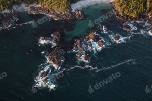 Preview: Rocky shore on the West Pacific Coast in Tofino