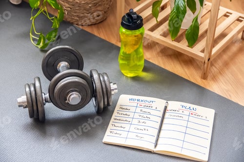 Preview: Workout plan and healthy lifestyle