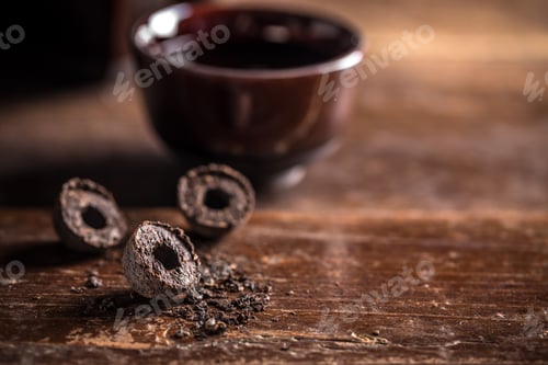 Preview: Black pu-erh tea