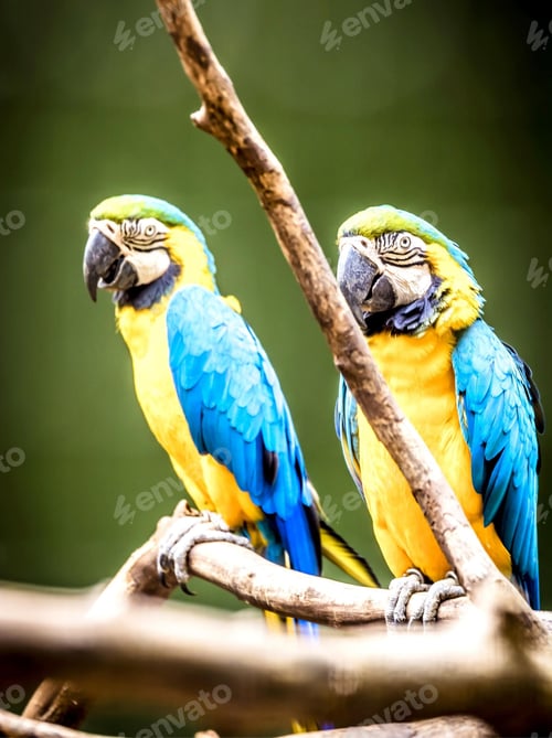 Preview: bird, parrot, Scarlet, Macaw