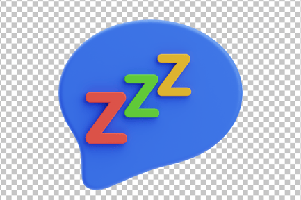 Preview: Sleep 3D Icon