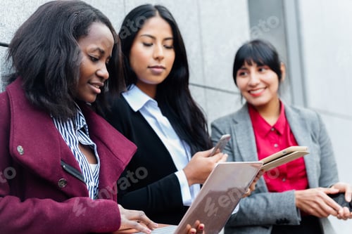 Preview: three business women
