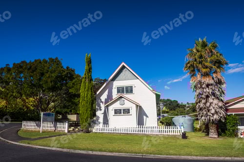 Preview: Russell Baptist Church, Bay of Islands, Northland Region, North Island, New Zealand