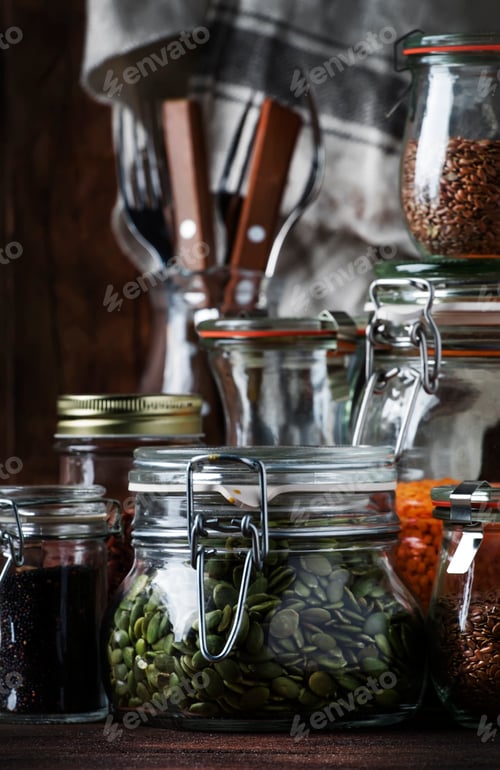 Preview: cereals, pasta, groats, organic legumes