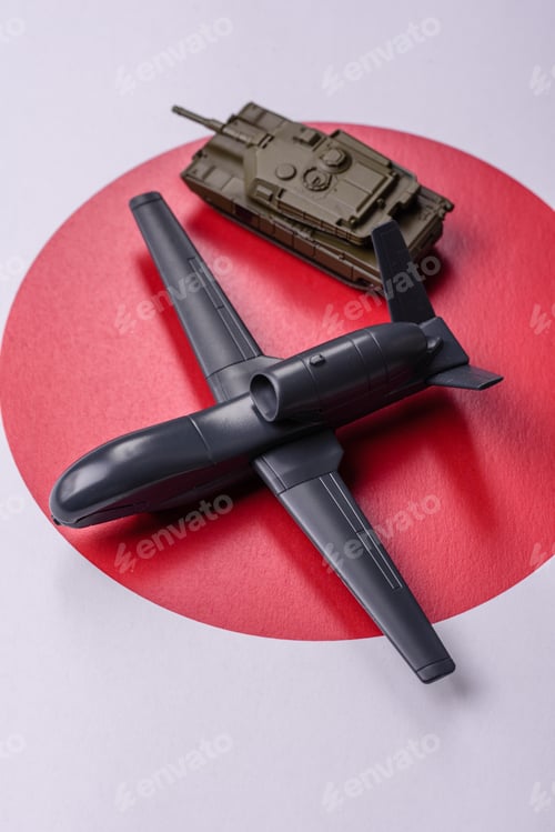 Preview: Japanese drone unmanned autonomous technology of espionage and strikes. Japan defense