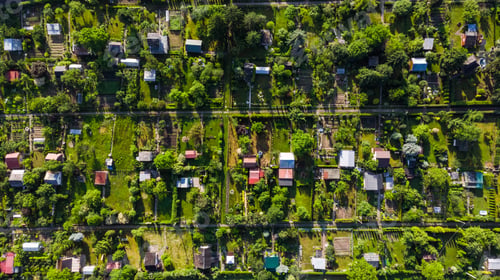Preview: Tiny Plot Gardens, Ecology in big City, Aerial View
