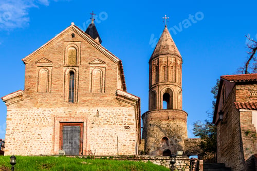 Preview: front view of Church of St George in Signagi town