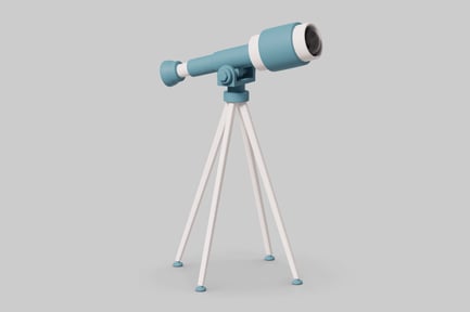 Preview: Telescope on a tripod